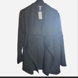 SPANX Charcoal Gray Knit Layering Top